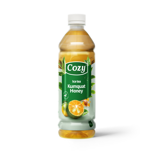 Cozy iced tea with honey and kumquat flavor (455ml)
