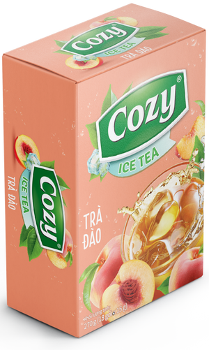 Cozy Instant Iced Tea Peach 16×15 g (240 g)