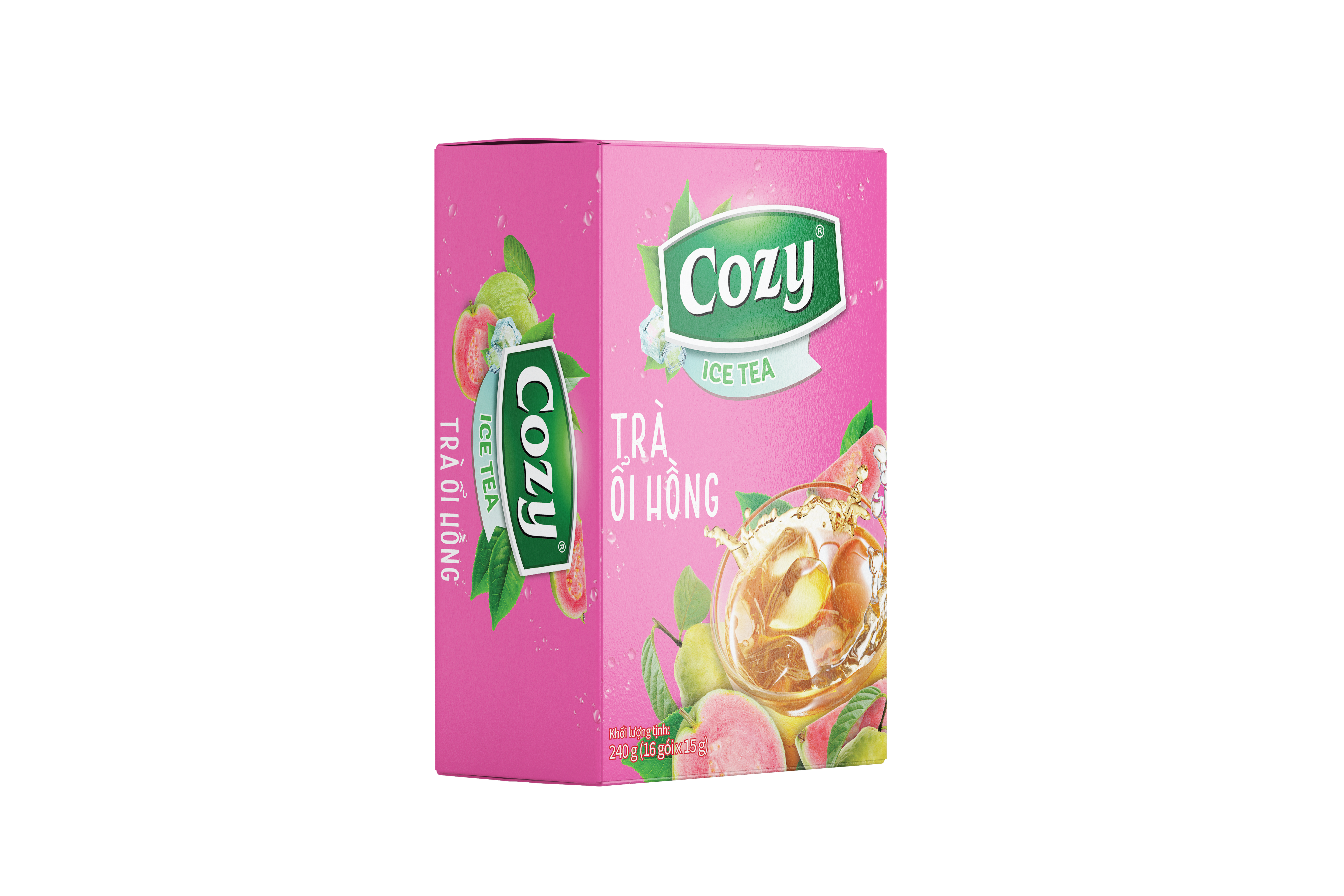 Cozy Iced Tea Pink Guava 16×15 g (240 g)