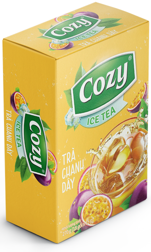 Cozy Instant Iced Tea Passion Fruit 16×15 g (240 g)