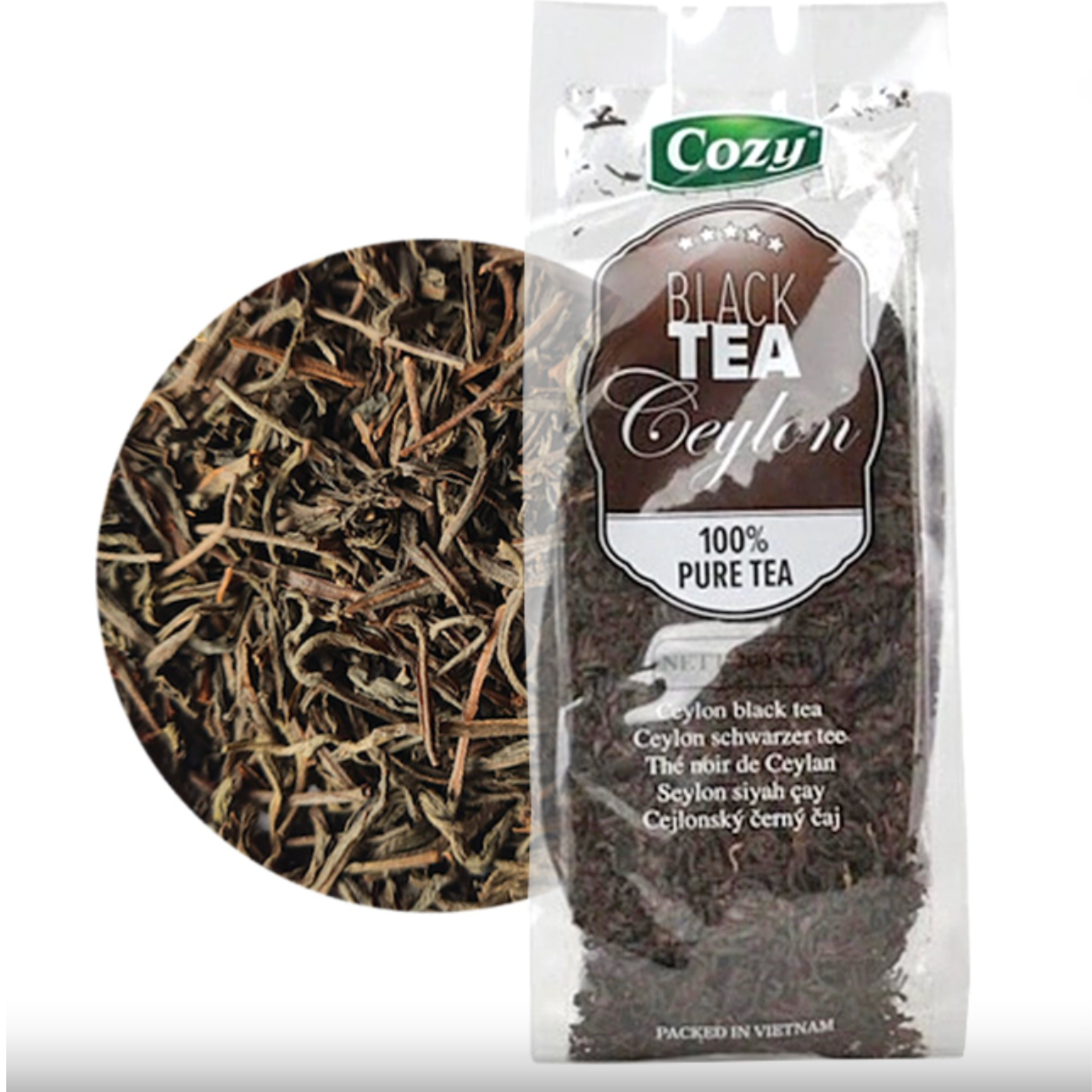 Černý čaj Ceylon COZY 200 g - 100% čistý sypaný čaj