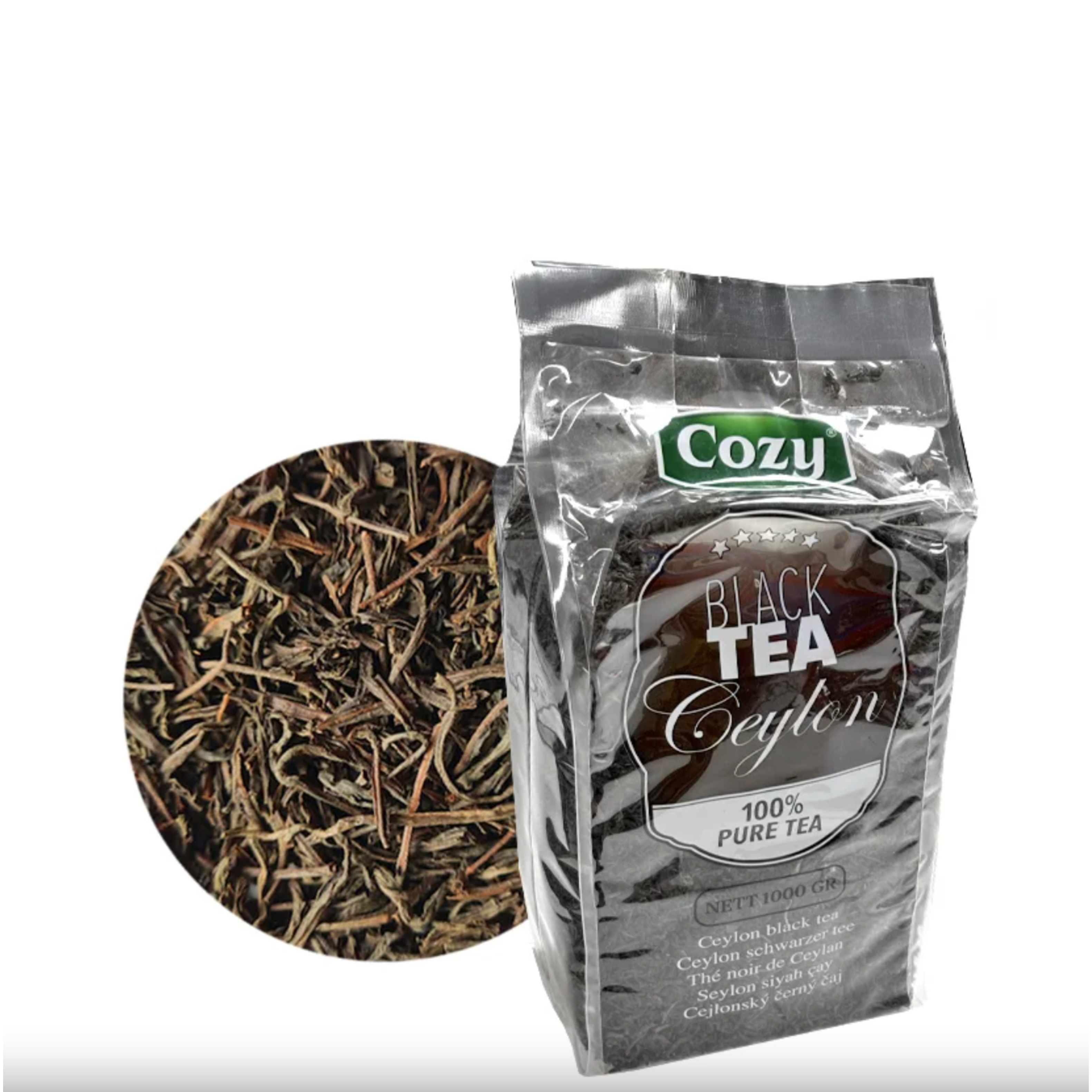 Černý čaj Ceylon COZY 1000 g - 100% čistý sypaný čaj