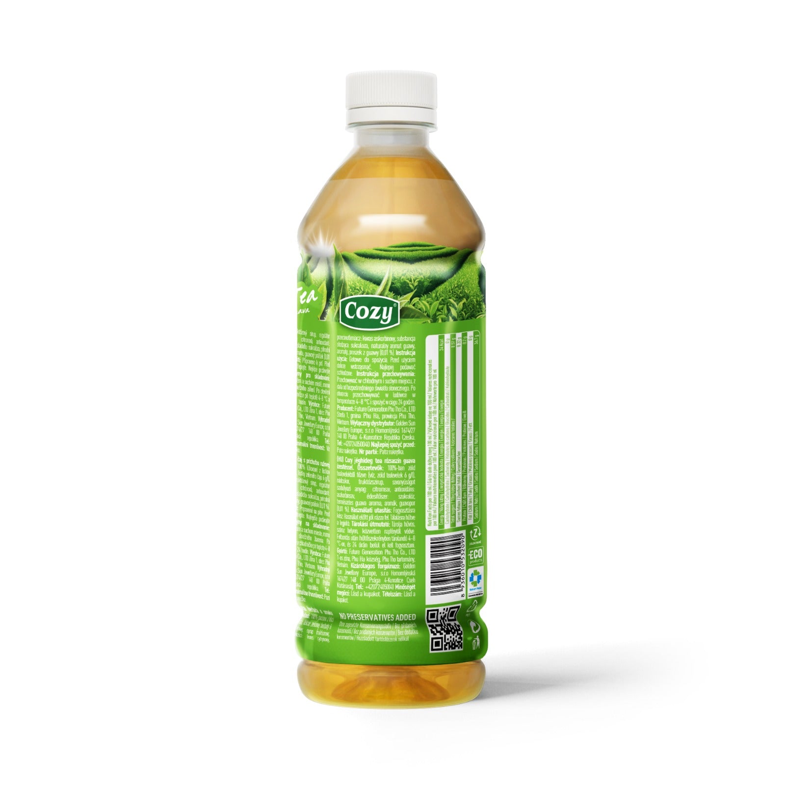 Cozy iced tea with red guava flavor (455ml)