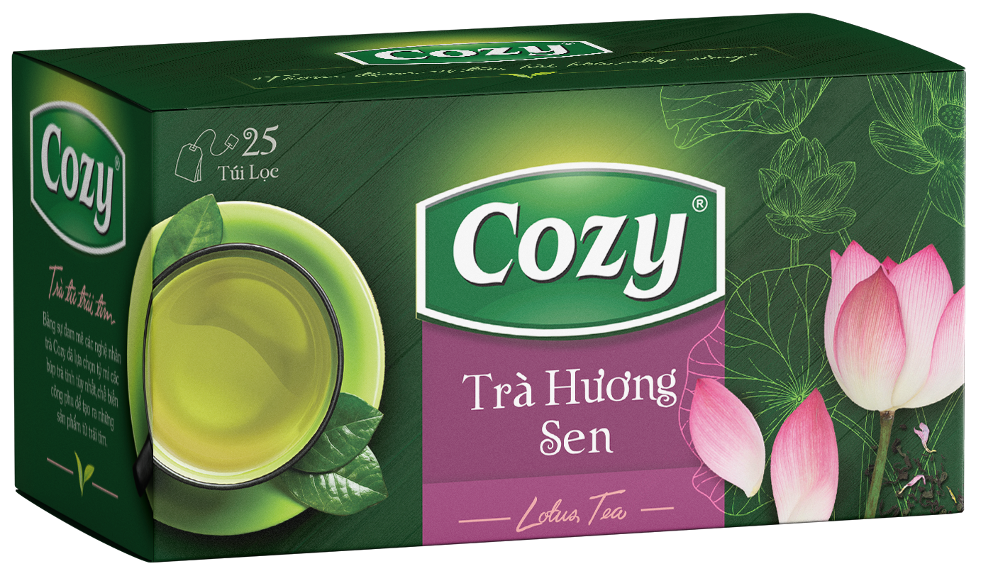 Cozy Lotosový čaj porcovaný 25×2 g (50 g)